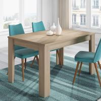 Mesa de Comedor Extensible de Madera Blanca 140 a 190cm Estilo Canadiense Mejas y Organización - details 10
