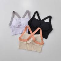 Sujetador Deportivo Ajustable Alta Resistencia Antichoque Yoga Bra Top de Gimnasio para Mujeres - details 1
