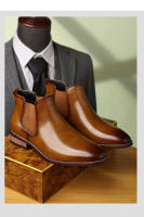 Nuevas botas Chelsea, botas de hombre de gran tamaño transpirables y versátiles de moda para hombres - details 4