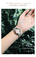 Nuevo reloj suizo para mujer, resistente al agua, luminoso, con calendario dual - details 11