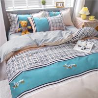 Funda nórdica sencilla para edredón, Sábana de cama individual, doble, Queen, King Size, fundas de almohada, 3 piezas - details 15