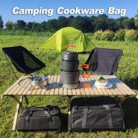 Bolsa de Cocina para Acampar Bolsa de Almacenamiento Impermeable y Aislada para Estufa al Aire Libre Bolsa de Mano para Cocinar Tamaño M, L - details 14