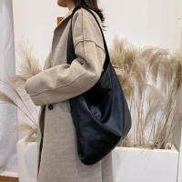 Bolso de hombro de cuero PU Vintage para mujer, bolso Hobo de gran capacidad, bolso de oficina, bolsos de compras simples informales, moda de invierno - details 11