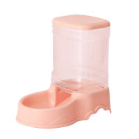 Alimentador automático de comida por gravedad, suministro de viaje de plástico, para mascotas pequeñas y medianas, gatos y perros, 3,8 l - details 3