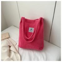 Bolsa de hombro de arte para mujeres _ bolsa de lona necube _ bolsa de pan casual - details 27