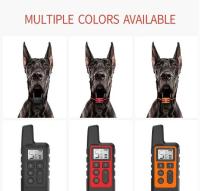 Collar de entrenamiento electrónico para perros, collar de choque impermeable recargable, entrenador de perros con control remoto para perros pequeños y medianos - details 9
