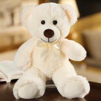 Muñeco de peluche de oso de peluche para niños, pajarita linda, 7 colores, 35cm, recién llegado, regalo - details 6