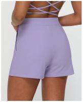 Pantalones Cortos de Yoga de Nylon para Mujer Ajuste Suelto, Manga de Cinturón, Secado Rápido, Transpirable con Bolsillos Ideal para Yoga y Deportes - details 7