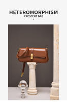 Piel de vaca de alta calidad de nicho Baguette Bolsa, Premium Feeling bolsa de axila, las mujeres 2025 Nuevo Cien Bolsa de hombro, bolsa de crossbody - details 2