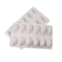 Fondant's nuevo 12 moldes de silicona con cavidad en forma de Quenelle, herramienta de decoración de pasteles, bandeja de chocolate para hornear - details 4