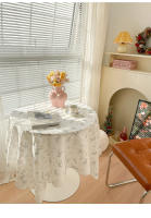 Mantel francés de encaje estilo Ins, luz redonda, foto de cumpleaños para personas mayores, día blanco, mesa de centro, dormitorio - details 7