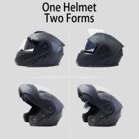 Personalidad Flip Up Helmet de La Motocicleta de Doble Lente Cascos Modulares Forro Lavable Helmet de La Motocicleta Bluetooth Dot Certificación Hombre Mujer - details 0