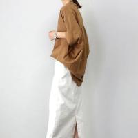 Nuevo vestido de verano Jersey con cuello en V suelto y delgado camisa de color sólido 6 colores - details 43