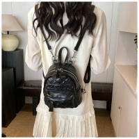 Bolso pequeño bordado acolchado, nuevo estilo, mochila de verano para mujer, Mini bolso escolar, mochila de viaje informal - details 11