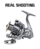 Carrete de pesca totalmente metálico, rueda giratoria y un excelente - details 12