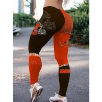 Pantalones de yoga de talla grande europea y americana, mallas NFL elements, ropa de fitness, pantalones de cadera sexy para exteriores, 2024 - details 5