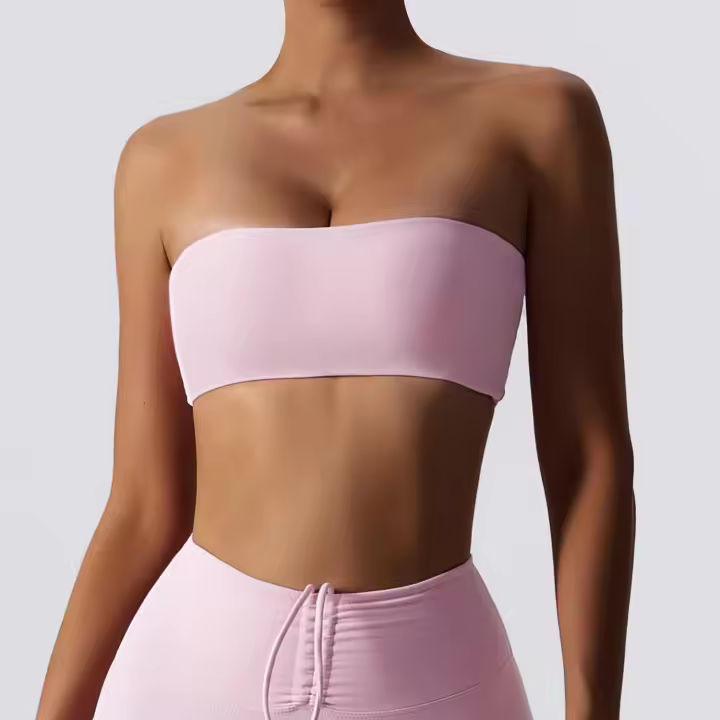 Sujetador Deportivo Sin Costuras Top de Yoga Ajustado para Primavera/Verano Ideal para Correr - 1