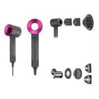 Secador de Pelo Profesional iónico Super Secador de Pelo, Diseño Innovador de Última generación Sin Aspas, Peso y Tamaño Reducidos, Con Seis Accesorios, incluye soporte de pared, Boquilla Alisadora, Flyaway, Difusor, Boquilla aire suave, Boquilla suave - details 6