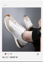Zapatos casuales de hombre, zapatos blancos pequeños de cuero, zapatos versátiles para niños, zapatos Forrest Gump - details 7