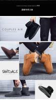 Zapatos para hombre, botines para mujer, botas de nieve de invierno, zapatillas de deporte para hombre, zapatos de algodón informales a la moda, zapatos de lujo de talla grande 35-47 para parejas - details 2
