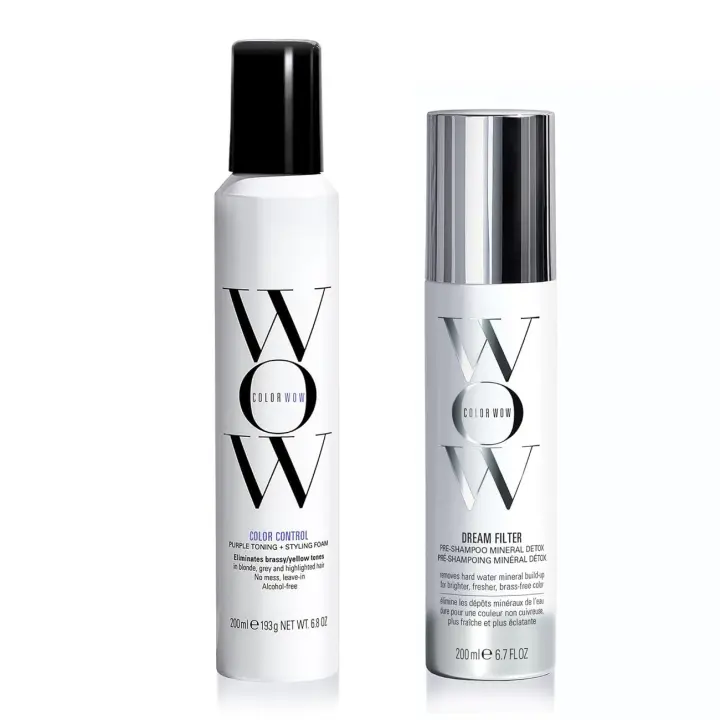 WOW Crisis Kit para el mantenimiento del cabello rubio: mantenga el cabello rubio brillante, sin luz, tonos amarillos y bronceados con el poder de DREAM - 1