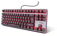 Teclado Gaming Mecanico, sin Teclado numerico, iluminacion LED RGB, silencioso, Layout Español - details 1