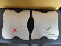 Almohada de espuma viscoelástica para abrazar el cuello con orificio para el brazo, almohada de pareja, almohada para dormir - details 0