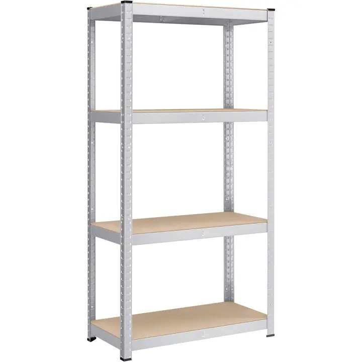 Estantería de Acero Pesada Montaje Rápido Ideal para Instrumentos, Garaje, Almacén Carga de 520 kg - 1