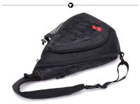 Mochila de Pecho Camuflada Negra para Hombres Bolsa Deportiva Impermeable para Viajes Gran Bolsa Cruzada para Niños y Adultos - details 16
