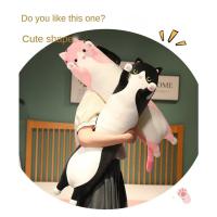 Almohada de Cuerpo Rellena de Gato Diseño de Dibujos Animados Kawai Ideal para Sofá, Dormitorio, Decoración del Hogar, Regalos Creativos - details 6