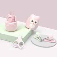 Tijera de uñas para Bebe recién nasido, herramienta para el cuido de las uñas, cortaúñas portávil Seguro para niños, recortador, Lima, pinzas con Caja, Kit de manicura para niños - details 13