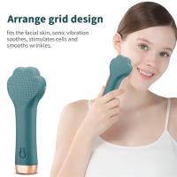 Cepillo eléctrico de silicona para limpieza Facial, masajeador con vibración, eliminador de espinillas y poros, herramienta para el cuidado de la piel - details 0