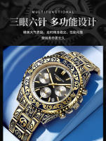 Reloj Submariner multifuncional con calendario de cuarzo grabado para hombre, superventas - details 0