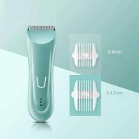 Recortador de pelo eléctrico para hombres y mujeres, afeitadora de bolas púbicas recargable y afeitadora corporal, lavable, para la ingle - details 6