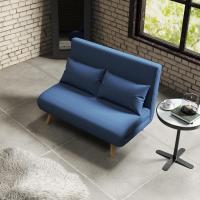Sofá Cama Individual Sillón Cama Plegable Tapizado en Lino con Respaldo Ajustable en 5 Posiciones y Almohada Sofá Cama Pequeño para Salón 72x75x85 cm - details 17