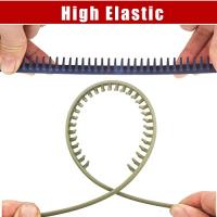 Diadema de Plástico Antideslizante para Mujeres EWENSOO Delgada, Fácil de Peinar, Accesorio de Cabello Deportivo y Ropa - details 2