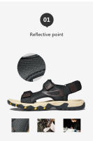 Sandalias de playa y exterior para hombre, zapatos informales de verano, cómodos, planos, a la moda - details 9