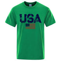 Camisetas Vintage con estampado de calle de la bandera de Estados Unidos para hombre, camisetas informales de algodón de alta calidad, camisetas transpirables de Hip-Hop para verano - details 11
