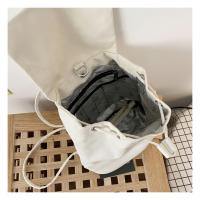 Mochila pequeña simple mochila de mujer bolsa pequeña de lona pequeña y liviana salir viaje de excursión de primavera - details 41