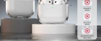 Funda protectora de TPU suave a prueba de golpes para AirPods 2024 de 4ª generación, Kit de limpieza, regalo claro perfecto para hombres y mujeres - details 12