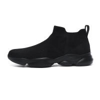 Zapatillas de deporte informales sin cordones para hombre, zapatos transpirables para caminar, ligeros, talla grande, color negro - details 9