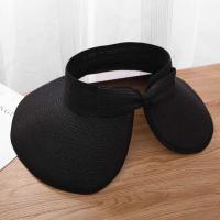 Nuevo sombrero con viseras de verano para mujer, sombreros de paja con lazo grande y ancho, gorros de protección UV para playa para mujer - details 11