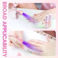 Secador de Uñas UV 395nm Mini Lámpara de Uñas para Manicura en Salón Herramienta de Manicura USB Clip-on - details 5