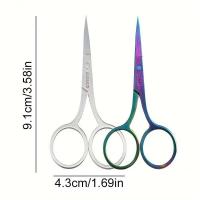 Herramientas de Manicura Cortador de Pestañas y Cejas, Removedor de Vello Facial, Accesorios de Belleza - details 3