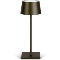 Lámpara LED recargable USB de Mesa Regulable - Larga duración - Luz regulable (Dimmer) con un toque - Casa y restaurante - Protección IP54 - Dorado Oscuro - details 43