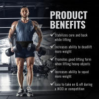 Cinturones deportivos para levantamiento de pesas, soporte Lumbar para la espalda, entrenamiento de fuerza, sentadillas, levantamiento de pesas - details 7