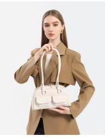 Bolso de Hombro de Cuero Vintage Estilo Coreano 2025 para Mujer - details 1