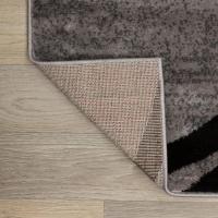 Alfombra de Pelo Corto Lavable Moderna Material de Poliéster Non-Slip Forma Rectangular - details 12