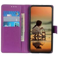 Funda tipo folio con textura de lichi de cuero PU para Google Pixel 9 Pro - details 0