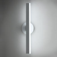Goeco-Lámpara LED de Pared Giratoria Moderna, 12W Aplique de Pared de Estilo Nórdico, 6500K/3000K Luz Blanca Fría/Caliente, Iluminación Interior de Luz Nocturna para Pasillo, Balcón, Escalera, Dormitorio, 220V, Blanco, 38*10*6CM, 426LM - details 1